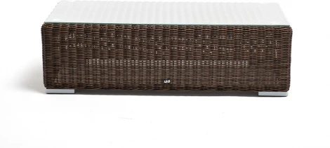 "Боно" журнальный столик из искусственного ротанга, цвет коричневый 4SIS арт.УТ-00003970