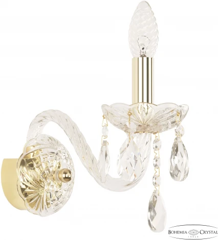Бра Bohemia 101 101B/1/165 G (220V, подвески, подсвечник, свеча)