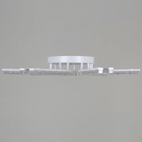 Потолочная люстра светодиодная на штанге с регулировкой цветовой температуры, яркости и ночным режимом Reluce 58290-0.3-12 WH