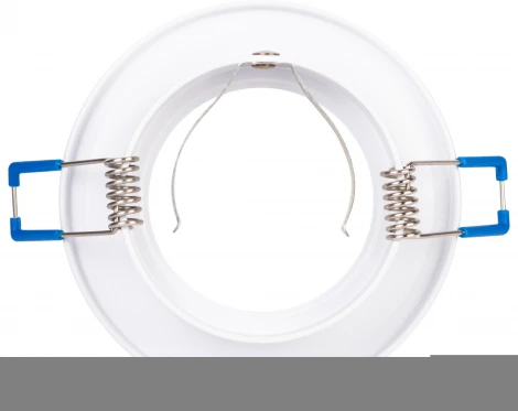 Встраиваемый точечный светильник ЭРА KL107 WH/SL (12V, круглые)