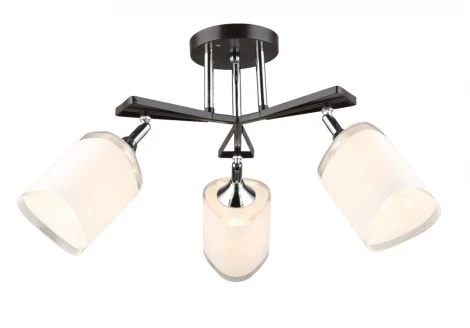 Потолочная люстра на штанге Мелодия Света SL1N SL9079-3 CF+CR 000066029