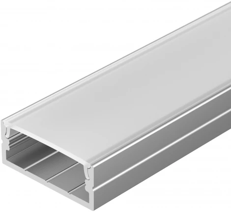 Профиль с экраном ARH-WIDE-H10-2000 ANOD+OPAL (Arlight, Алюминий) 036768