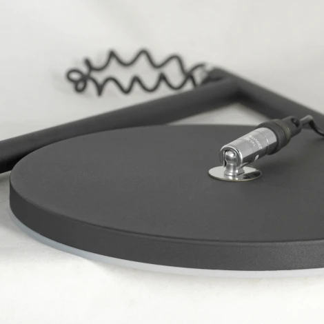 Торшер LSP-0901 (регулировка яркости, LED, 220V, пульт управления, выключатель, круглые, IP21)