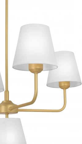 Потолочная люстра на штанге Vitaluce V3923-8/8PL, 8xE14 макс. 40Вт (220V)