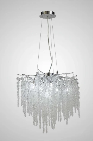 Подвесная люстра AM Group DIAMAND D600 AR (220V, хрусталь, на тросе)
