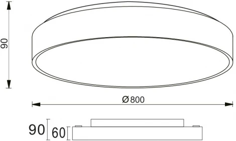 Потолочный светильник круглый Deko-Light Menkar 348207 (LED, 220V, круглые)