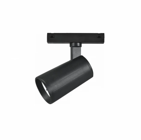 Трековый светильник магнитный 48V iLedex Vision48/25 SMART 4825-048-D70-20W-36DG-BK (регулировка яркости, управление смартфоном, умный дом - Алиса, круглые)