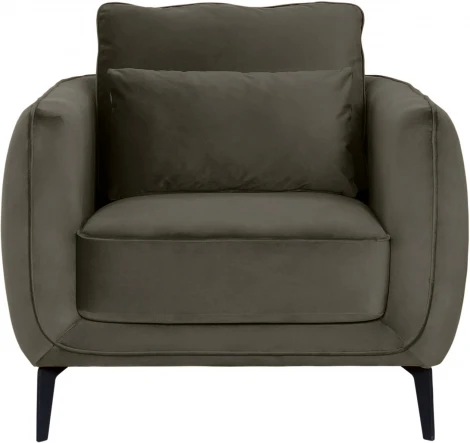 Кресло Amsterdam ОГОГО (арт.698454), (Ткань/Белый)