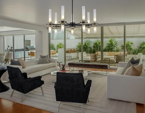 Потолочная люстра на штанге Ambrella High Light LH55353 (220V)