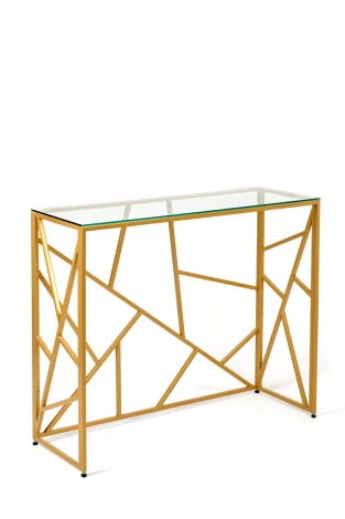Консольный стол AllConsoles 1051-CG clear золотой