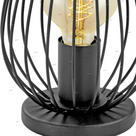 Интерьерная настольная лампа Eglo Newtown 49481 (220V, выключатель, клетка)