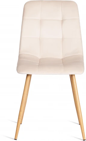 Стул CHILLY (mod. 7094-1) / 1 шт. в упаковке (Вельвет,Металл /Бежевый )