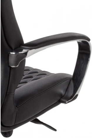 Компьютерное кресло Woodville Damian black / satin chrome 15430