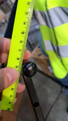 Стул полубарный Bradexhome Milan бирюзовый