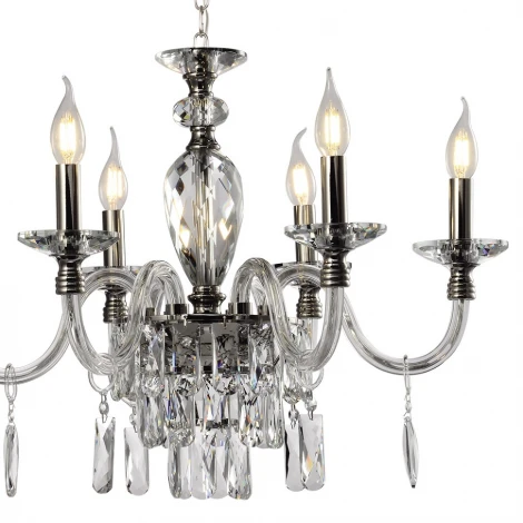 Подвесная люстра Lumien Hall Bagheria LH2042/6H-NK-CL