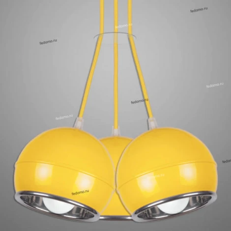 Подвесной светильник Kemar Napo NP/3/G/Y