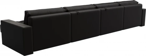 Диван П-образный с декором Лига-049 НПБ Лонг Лига Диванов (Экокожа) арт.128569