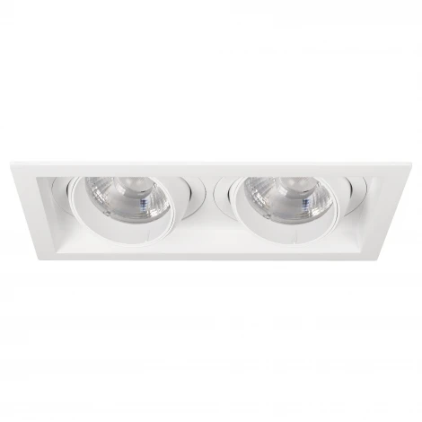 Встраиваемый светильник светодиодный MS-VORTEX-BUILT-S250x140-2x30W Warm3000 (WH-WH, 30 deg, 230V) (Arlight, IP20 Металл) 057766