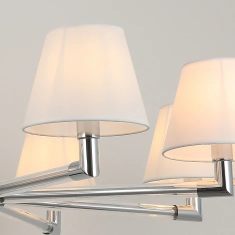 Потолочная люстра на штанге ILLUMICO IL0500-8P-79 CR