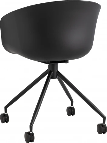 Кресло офисное Stool Group LIBRA рогожка черный