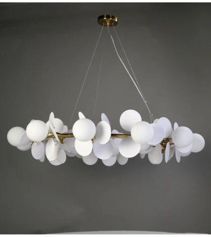 Подвесная люстра Zortes Floret ZRS.01201.18 (220V, на тросе, шарики)