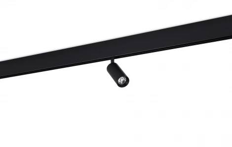 Трековый светильник низковольтный светодиодный Donolux Alpha DL20295WW6BDIM 6Вт 48V 484Лм 3000К диммируемый черный