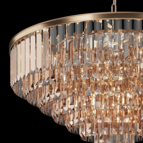 Подвесная люстра Maytoni Revero MOD085PL-16G (220V, подвески, на цепи)