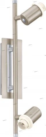 Основание спота Eglo My Choice, 2 лампы, никель с хромом