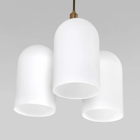 Подвесная люстра Eurosvet Bambola 50357/3 латунь (220V, на проводе)