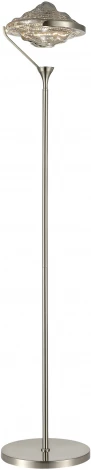 Торшер ST Luce Amara SL6115.105.01 Никель/Дымчато-Серый LED 1*19W 3000K