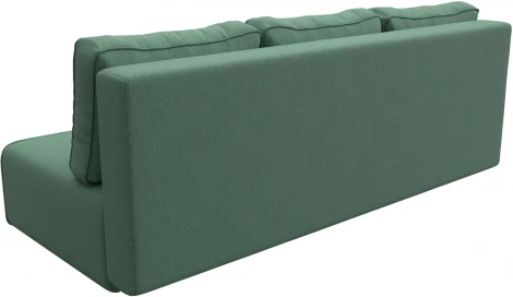 Диван прямой Приам (Зеленый/Рогожка) Лига Диванов арт.123377