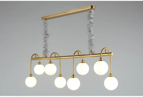 Подвесная люстра Aployt Eloiz APL.839.03.08 (220V, на цепи, шарики)