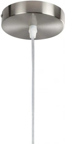 Подвесной светильник Lumion Nikki 8251/2 никель/серый, металл/текстиль Е27 2*60W 220V (на проводе, круглые)