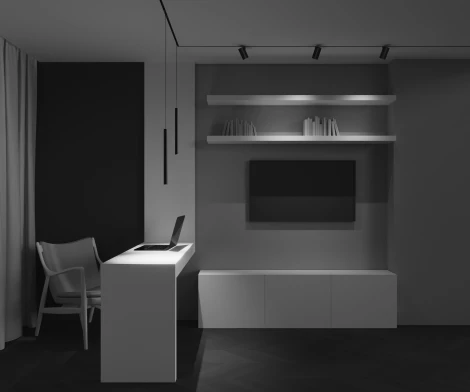 Трековый светильник низковольтный светодиодный 48V 7W 4000К Maytoni Technical Focus Led TR245-7W4K-B