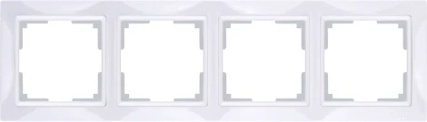 Рамка на 4 поста Snabb basic (белый) Werkel W0042001 (a051301)