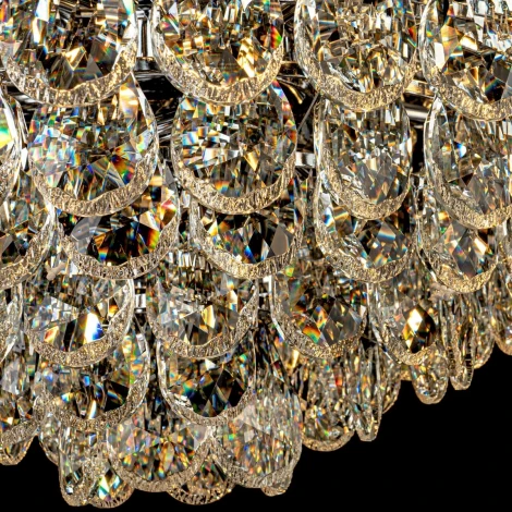 Подвесная люстра хрустальная Modelux MODELUX ML.8861.24P CR