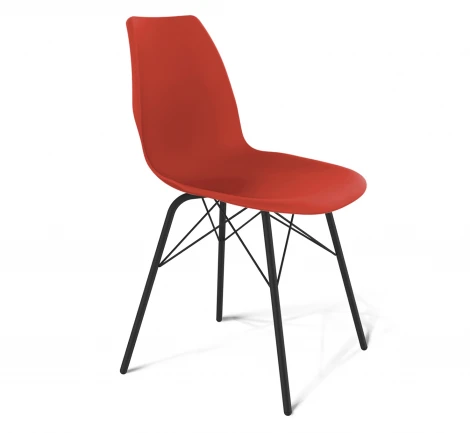 Стул SHT-ST29/S64 красный ral3020/черный муар Sheffilton 1580946901