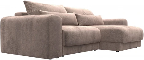 Диван угловой Лига-056 НПБ угол универсальный Лига Диванов (Велюр) арт.129150