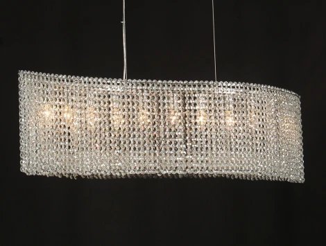 Подвесная люстра хрустальная Newport 10900 10911/S