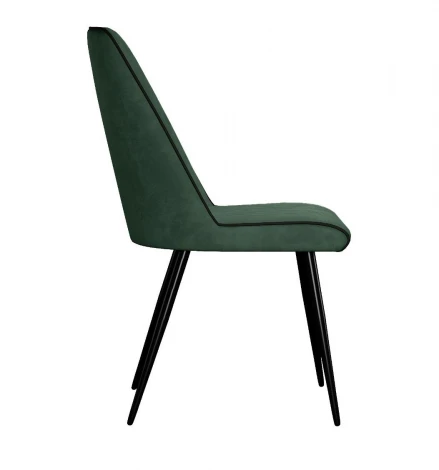 Стул 325 B10 GREEN , ножки черные Dikline 00-00086470