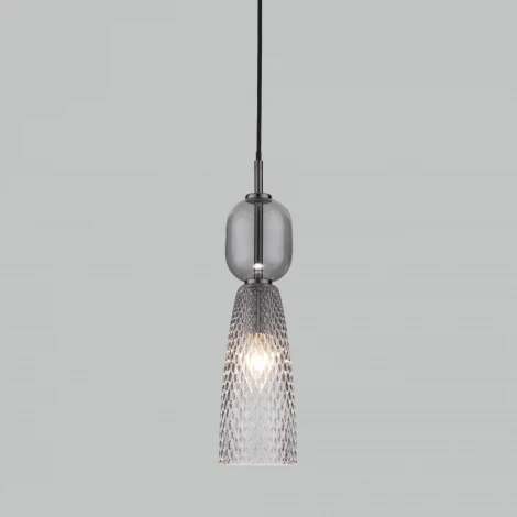 Подвесной светильник Eurosvet Glossy 50211/1 дымчатый