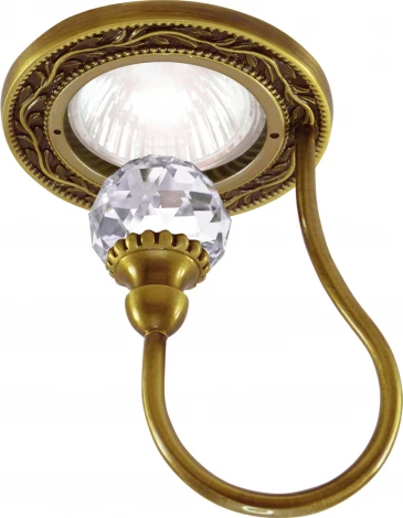 Встраиваемый точечный светильник Fede Paris FD1034CLPB (220V)