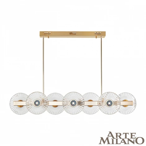 Подвесной светильник Arte Milano 3653.L850.W180.H600.LED G (220V, на тросе, цветы)