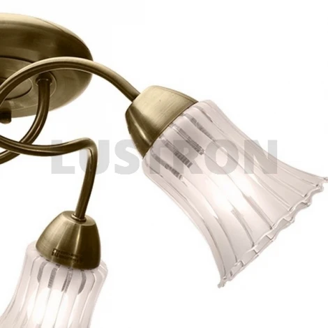 Потолочная люстра IDLamp Nanzen 245/3PF-Oldbronze