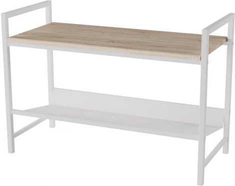 Скамья для прихожей Калифорния Хигс СКП01 Дуб санремо/Белый от фабрики Калифорния