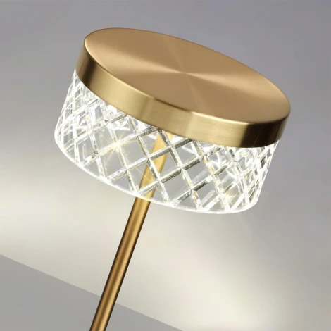 Настольная лампа Odeon Light Fivre 5032/7TL античн.бронза/металл/акрил LED 7W 369лм