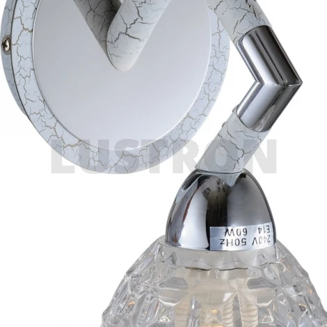 Бра N-Light 412 412-01-11CWC chrome + white crack