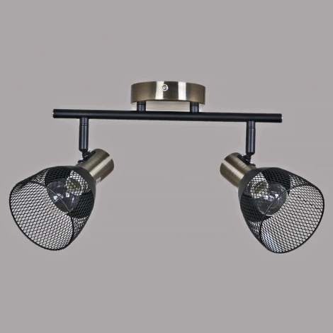 Спот на штанге Reluce 05965-0.8-02 BK+AB (220V)