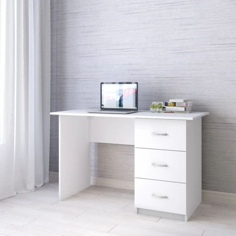 Стол письменный ТЭКС Сити-1, белый