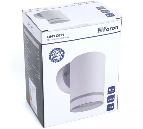 Настенный светильник Feron Рио 48315 DH1001 (220V, круглые, IP54)